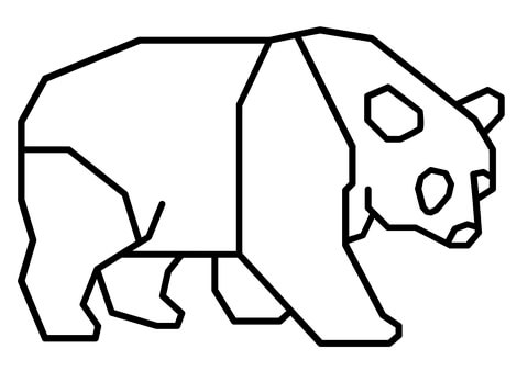 Giant Panda Coloring Page